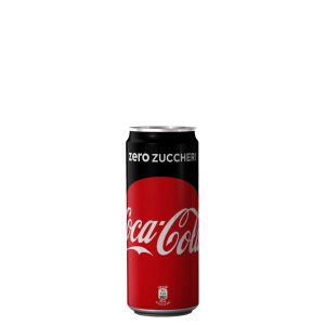 Coca Cola Zero 24x 33 cl. Sleek Lattina