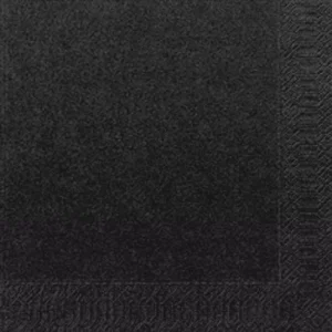 Tovaglioli 2 veli – 33x33cm – Nero – 2000 pezzi