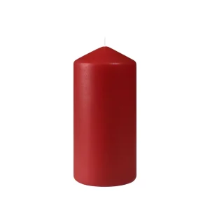 Candele pillar Bordeaux opaco – 150x70mm – 12 pezzi