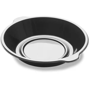 Piatto Pearl 1 scomp. – 220x42mm – Nero – 320 pz