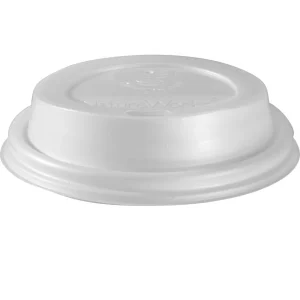 Coperchio per tazza “Sweet” CPLA Bianco – 800 pz