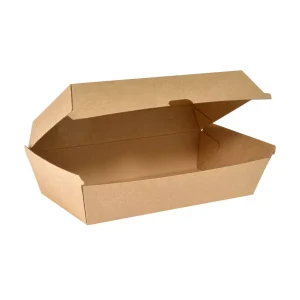 Scatola Clam Dinner 178x160x75mm – Cartone Marrone – 180 pz