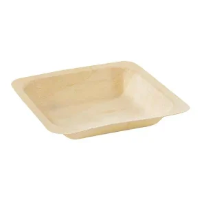 Piatto quadrato in legno Scandinavia 14 x 14 x h 2,5 cm pz. 500
