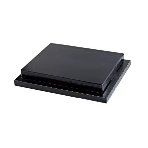 SET PLATEAU +COUV NOIR	PLATEAU 37,5X32X2,2CM-COUV 37×27,5×5,7-x50pcs