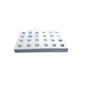 Supporto cartone per trasporto cupcakes, muffins e fingerfood, 33,3 x 8,5 x h 3,7 cm pz. 200