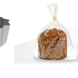 SET N6 PER REALIZZARE IL PANDORO HOME MADE(STAMPO IN ALLUMINIO DA 1000 GR, AROMA PANDORO, 5 BUSTE PER PANDORO IN POLYPROPYLENE)