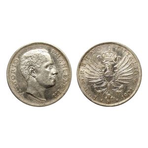 Vittorio Emanuele III – 1 Lira – Aquila Sabauda – 1901 (Nc)