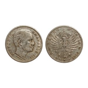 Vittorio Emanuele III – 1 Lira – Aquila Sabauda – 1902