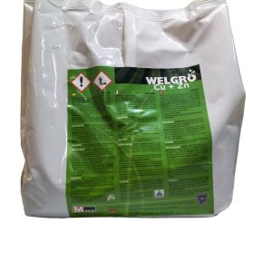 Welgro Cu+Zn Massó 5kg – Concime fogliare rame 30% + zinco 30% per correzione micronutrienti