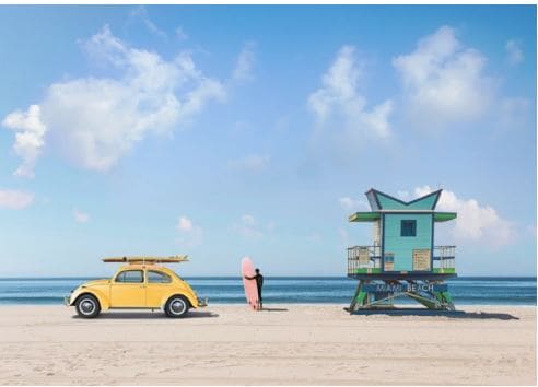Waiting for the Waves, Miami Beach