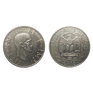 Vittorio Emanuele III – 2 Lire Impero – 1939 XVII Magnetica