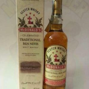 Mcdonald’s Celebrated Traditional Ben Nevis Scotch Whisky