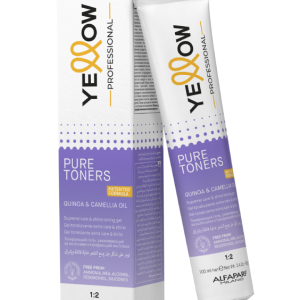 YELLOW Pure Toners 1 Metallic Ash 100ml
