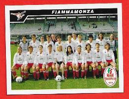 FIGURINE PANINI originale anno 2004/05  serie FEMMINILE  FIAMMAMONZA Squadra n.755 € 0,80