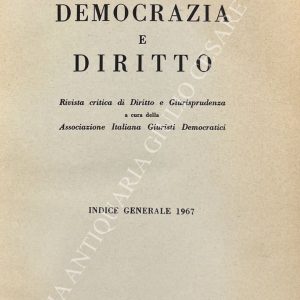Democrazia e diritto