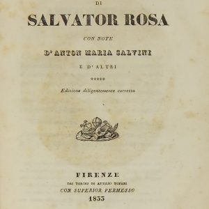 Satire e vita di Salvator Rosa