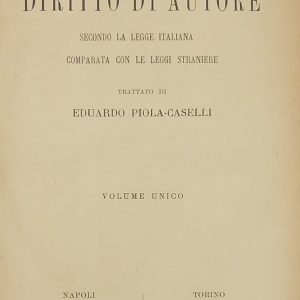 Del diritto di autore
