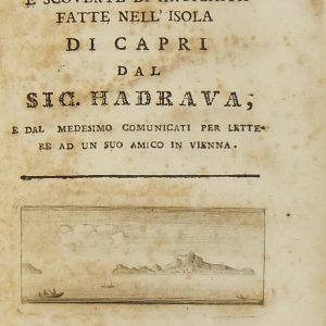 Ragguagli di varii scavi e scoverte di antichità fatte nell’isola di Capri
