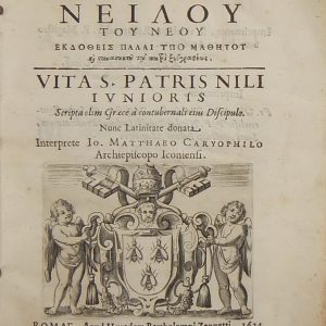 Vita S. Patris Nili iunioris