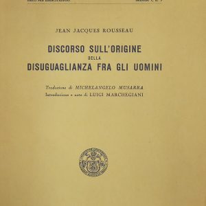 Discorso sull’origine della disuguaglianza fra gli uomini